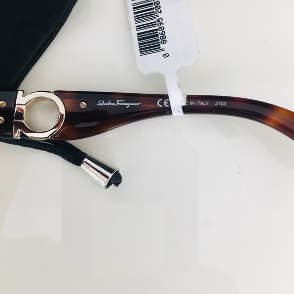$420 SALVATORE FERRAGAMO FASHION TORTOISE SF 272 S SUNGLASSES WOMEN main image 7